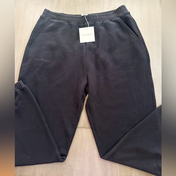 NWT FAVORITE DAUGHTER Logo Jogger Sweatpants - Picture 2 of 5